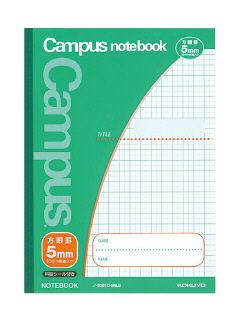 コクヨ　キャンパスノート　５ｍｍ方眼罫　ノ－３０Ｓ１０－７ＮＬＧ