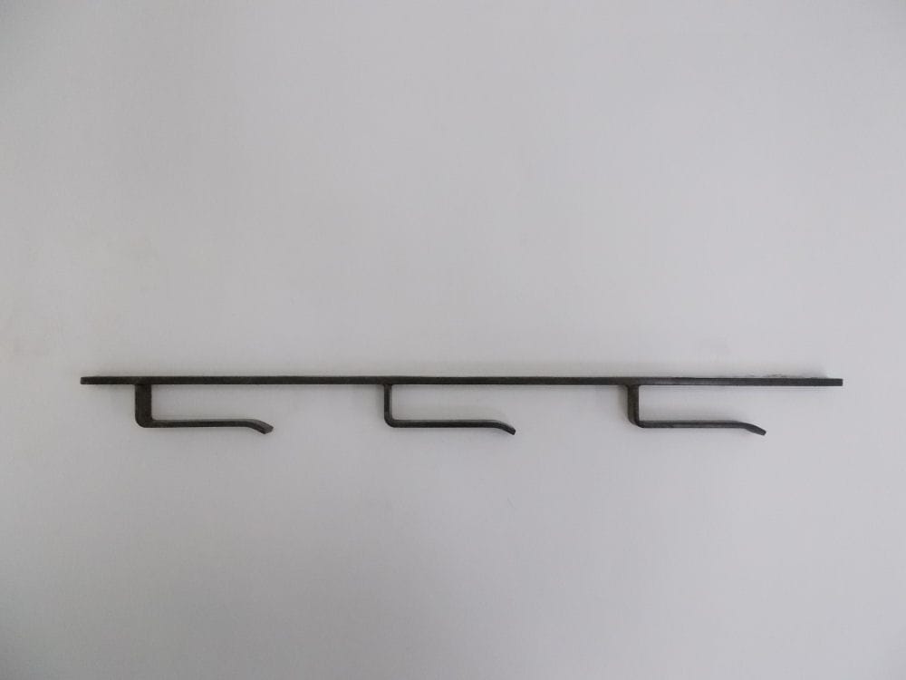 冬囲い金具　ブロンズ　３段（約５５０ｍｍ）