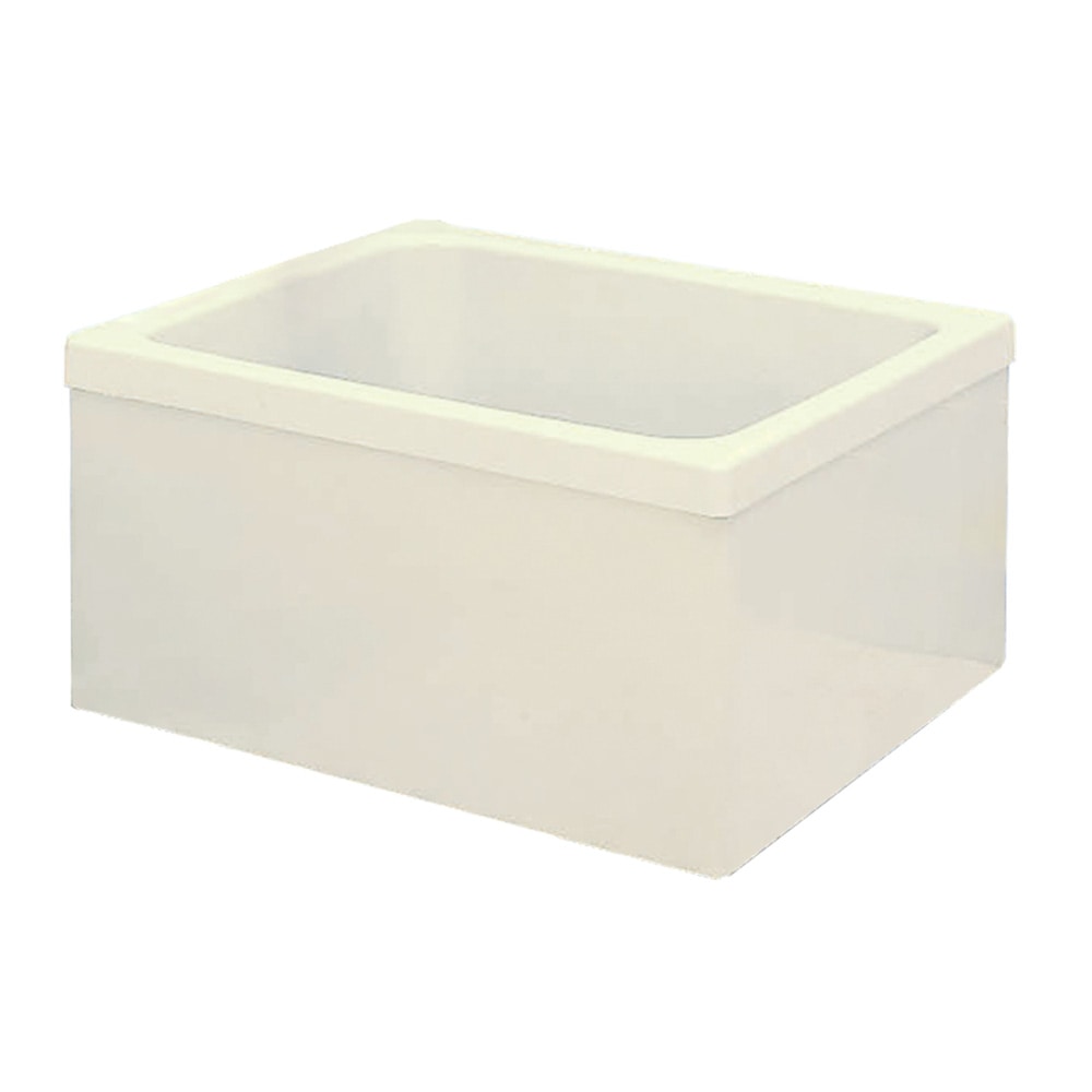 ＬＩＸＩＬ　ＩＮＡＸ　浴槽ポリエック　８００サイズ　２方半エプロン　位置：左　ミスティアイボリー　ＰＢ－８０１ＢＬ／Ｌ１１