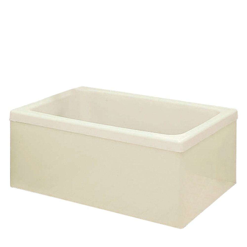 ＬＩＸＩＬ　ＩＮＡＸ　浴槽ポリエック　１０００サイズ　２方半エプロン　位置：左　ミスティアイボリー　ＰＢ－１００１ＢＬ／Ｌ１１