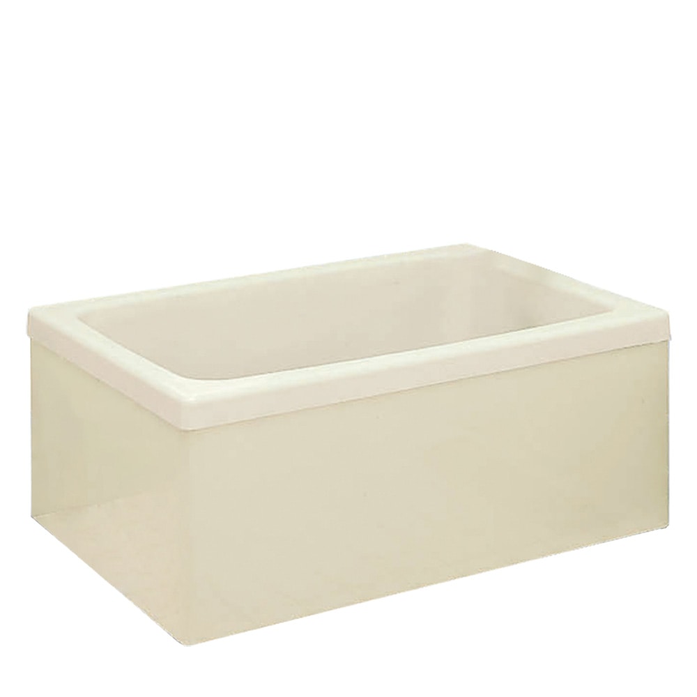 ＬＩＸＩＬ　ＩＮＡＸ　浴槽ポリエック　１０００サイズ　２方半エプロン　位置：右　ミスティアイボリー　ＰＢ－１００１ＢＲ／Ｌ１１