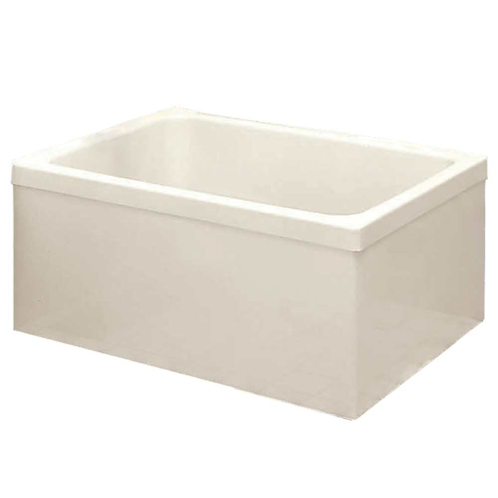 ＬＩＸＩＬ　ＩＮＡＸ　浴槽ポリエック　９００サイズ　２方半エプロン　位置：左　ミスティアイボリー　ＰＢ－９０１ＢＬ／Ｌ１１