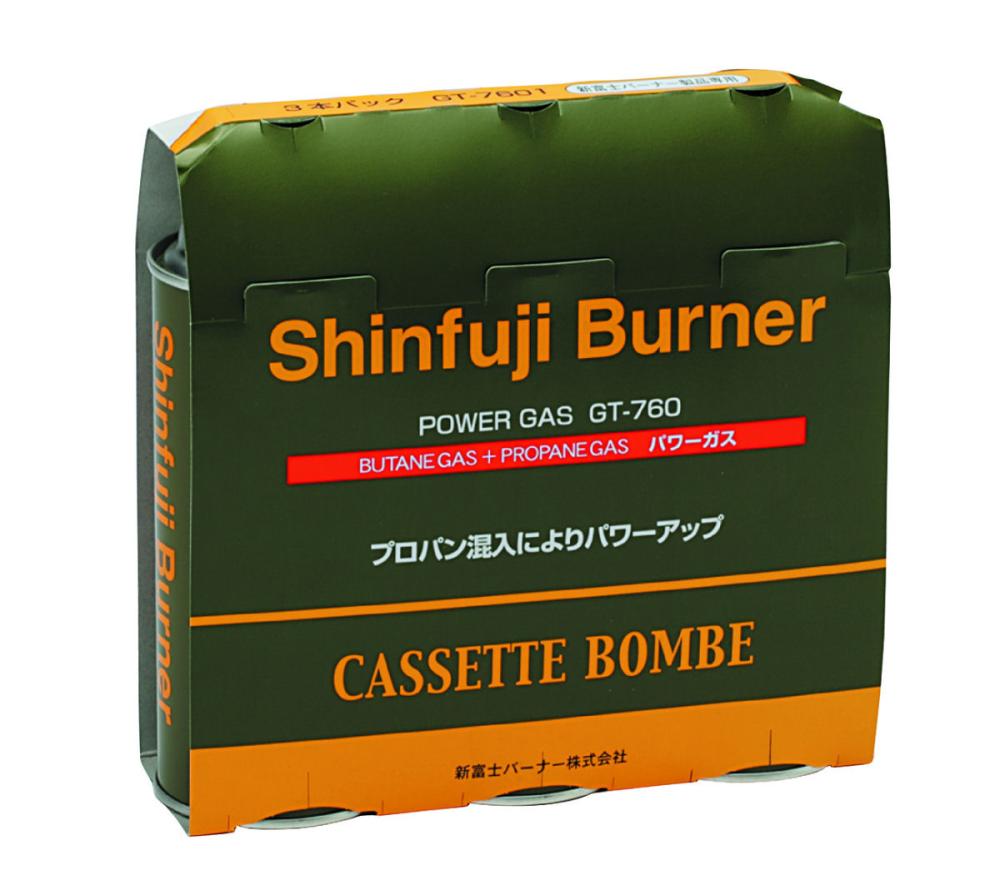 新富士バーナー　パワーガス　３本パック　ＧＴ－７６０