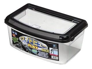 プラケース　ワイドビュー　フラット　ブラック　ＰＷ－０６ＦＢ