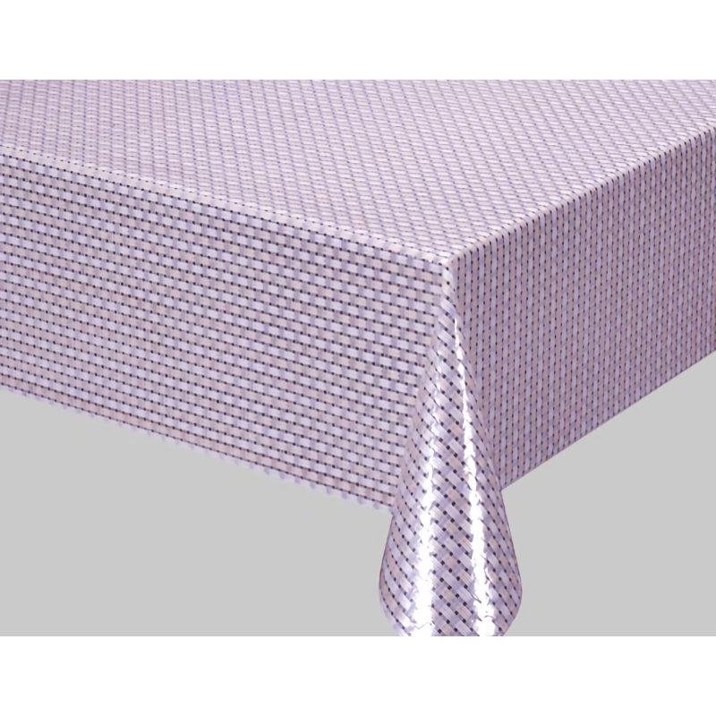 明和グラビア　レーステーブルクロス　ベージュ　Ｍ－７２７