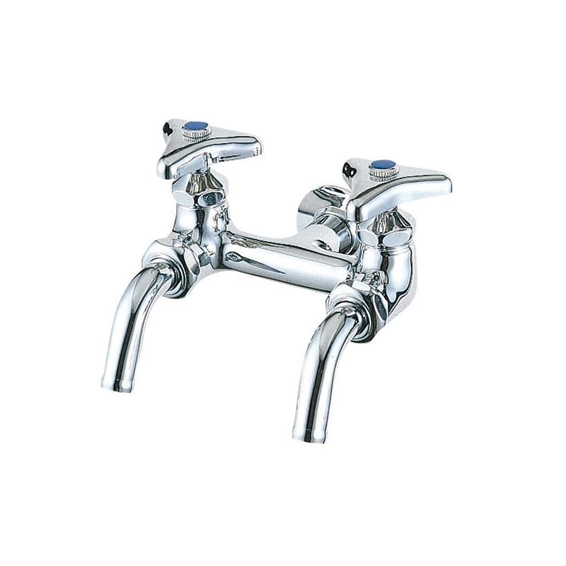 ＳＡＮＥＩ（サンエイ）二口ホーム水栓　ホース接続　散水用　呼び１３水栓　寒冷地用　Ｆ１３ＡＫ－１３