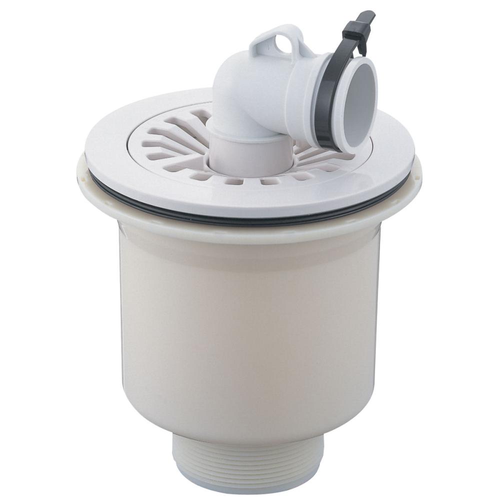 ＳＡＮＥＩ（サンエイ）洗濯機排水トラップ　ＶＵ・ＶＰパイプ兼用　縦排水用　ＪＨ５５５２－５０