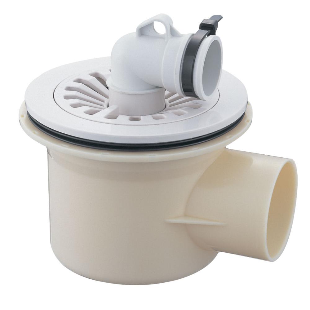 ＳＡＮＥＩ（サンエイ）洗濯機排水トラップ　ＶＵ・ＶＰパイプ兼用　横排水用　ＪＨ５５５３－５０