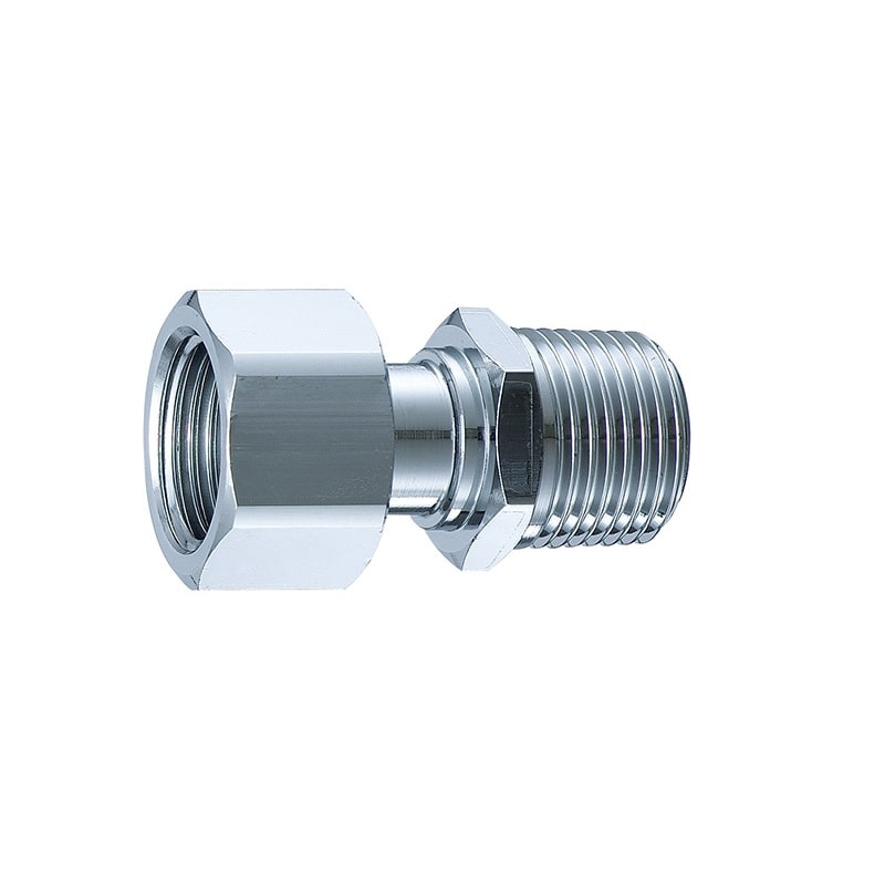 ＳＡＮＥＩ（サンエイ）片ナット付アダプター　袋ナット回転式　ＪＴ８４－１３