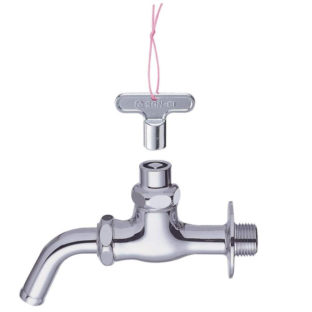 ＳＡＮＥＩ（サンエイ）共用万能ホーム水栓　カギ式水栓　一般地用　Ｙ１６Ｊ－１３