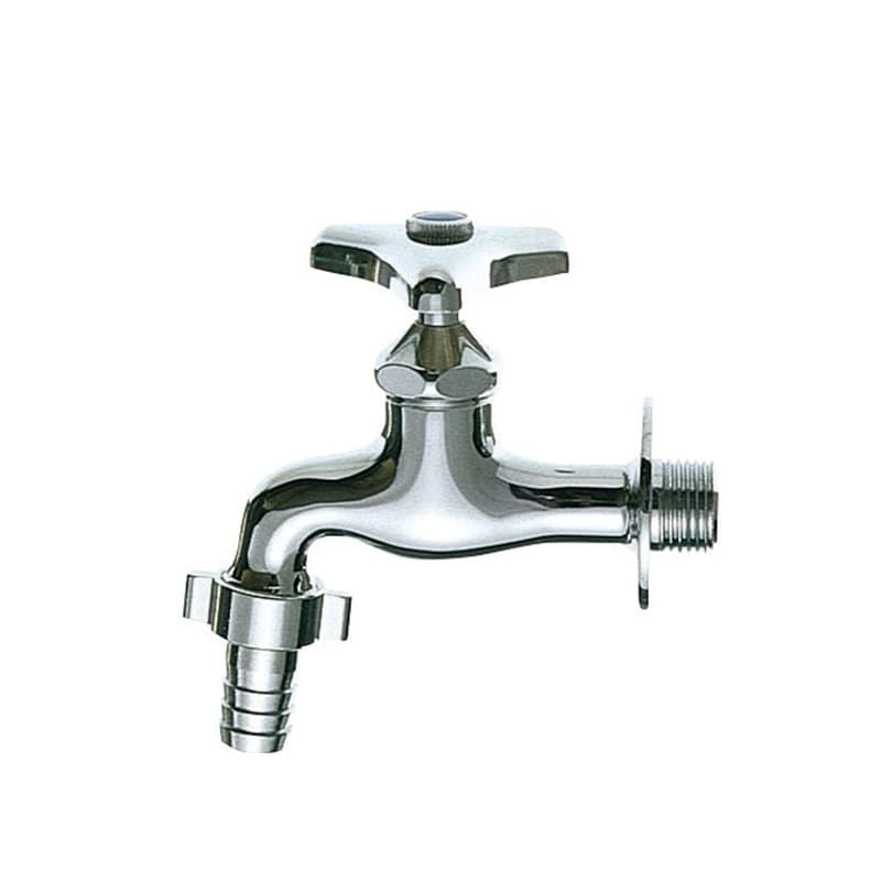 ＳＡＮＥＩ（サンエイ）カップリング横水栓　呼び１３　内径１５ｍｍホース用　寒冷地用　Ｙ３０ＪＫ－１３