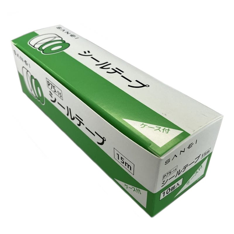 ＳＡＮＥＩ　シールテープ（１０個入）　Ｐ７５－１０Ｓ－１５Ｍ