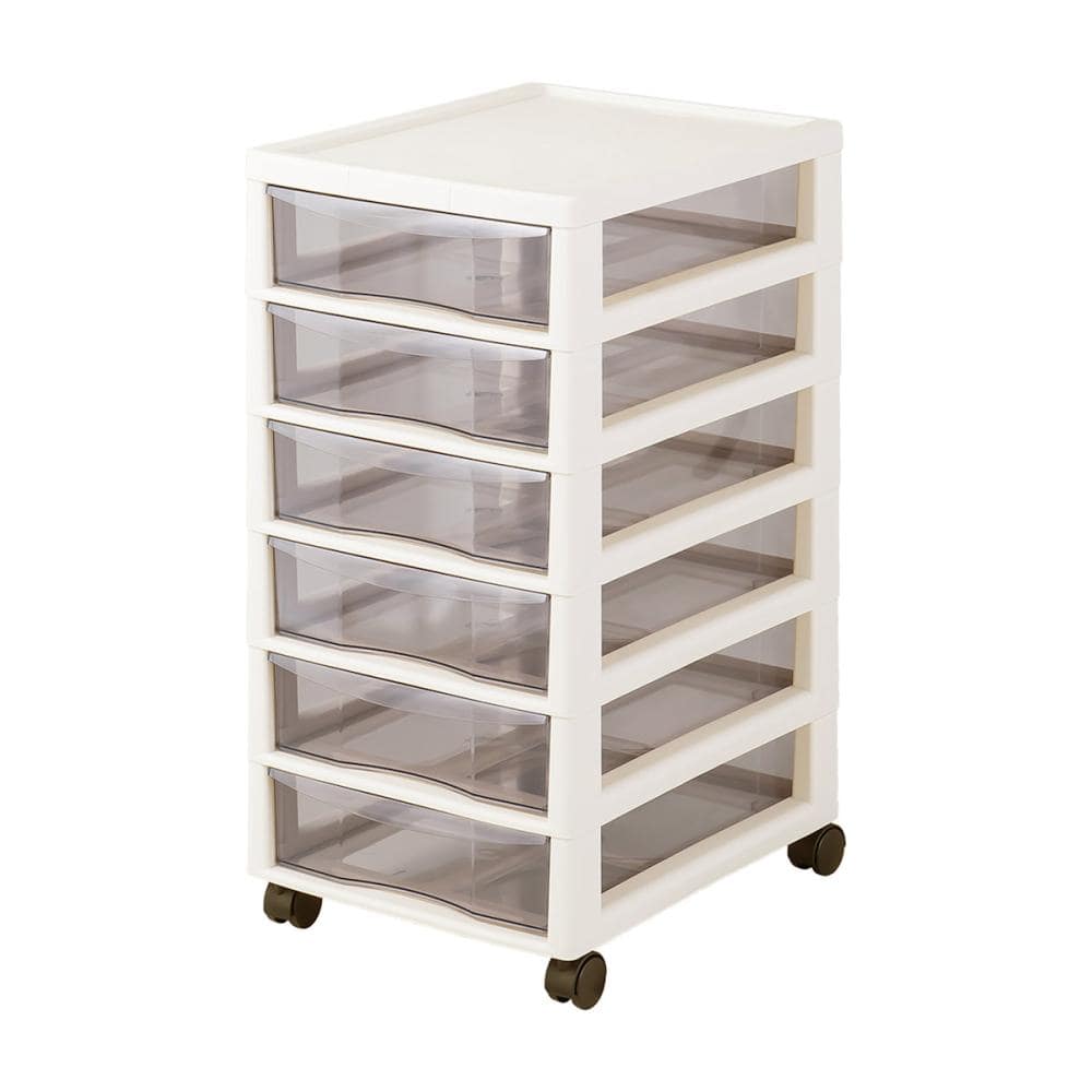 ジェイイージェイ　アプロス　Ｂ４レターケース　深型６段　アイボリー