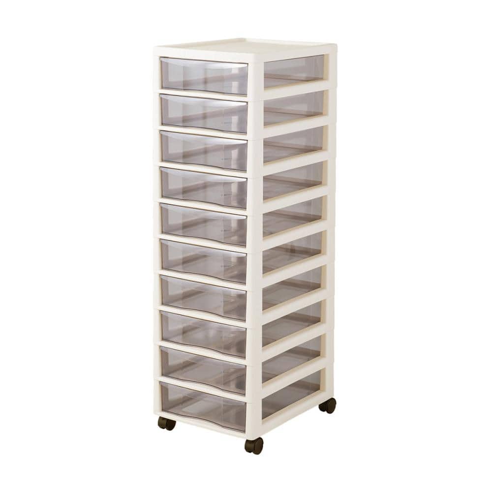 ジェイイージェイ　アプロス　Ｂ４レターケース　深型１０段　アイボリー