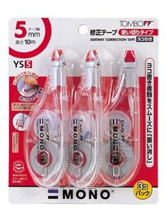 トンボ　修正テープ　３Ｐ　ＣＴ－ＹＳ５