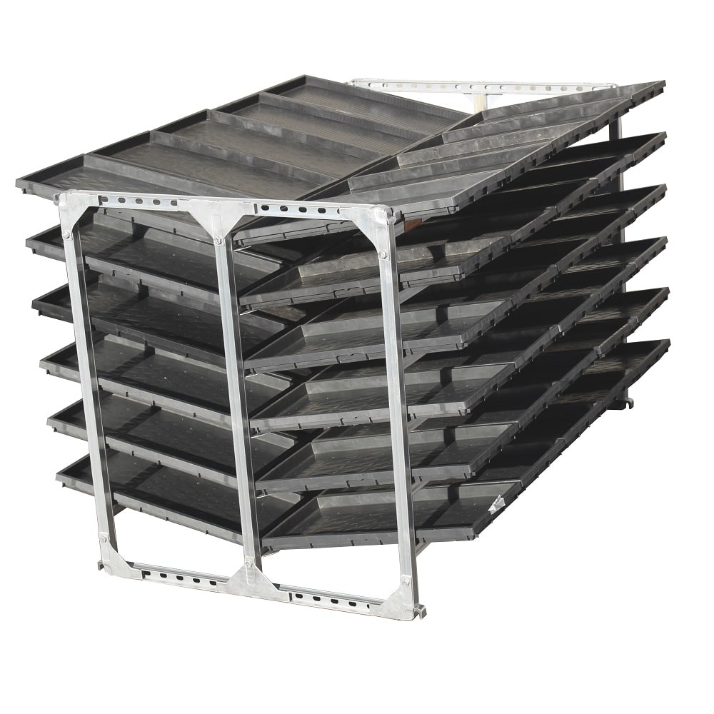 アルミ製苗棚斜め式ＡＪ－６０枚