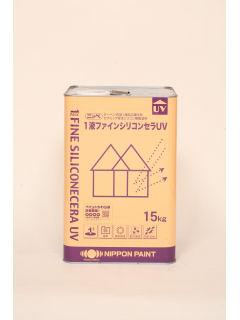 日本ペイント　外壁塗料　１液ファインシリコンセラ　白　１５ｋｇ
