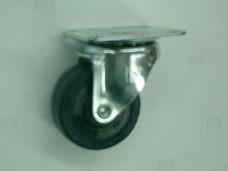 ナンシン　汎用キャスター　車輪径５０ｍｍ　ゴム　プレート式自在　ＳＴＣ－５０ＥＭ