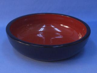 こね鉢　黒内朱　ＡＢＳ樹脂製　尺サイズ