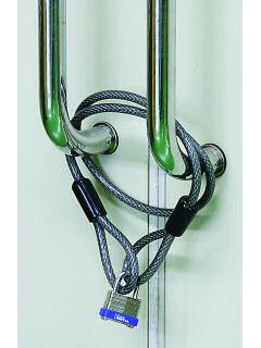 防犯ワイヤー　９００ｍｍ