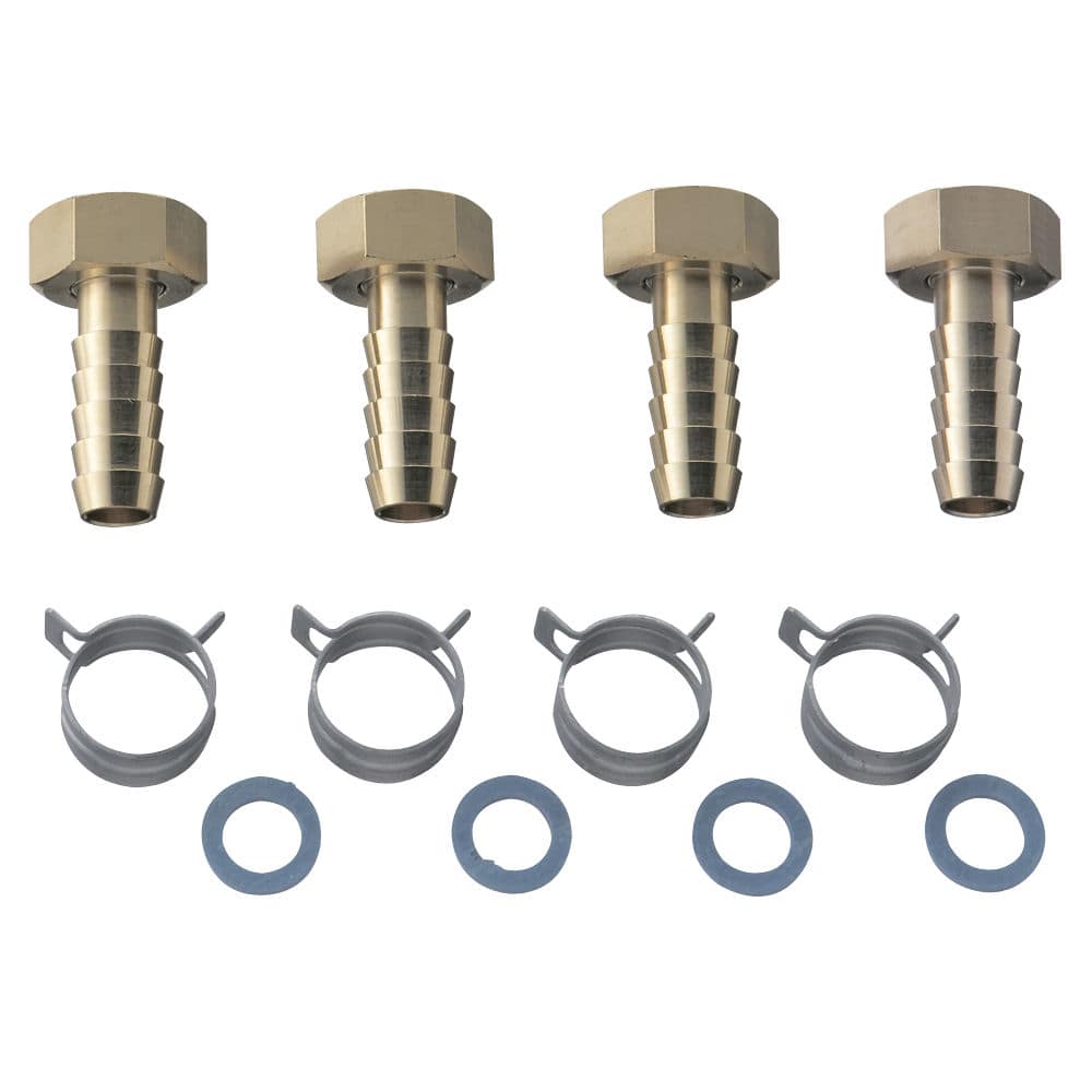 ＳＡＮＥＩ（サンエイ）ペアホース金具セット　Ｔ４２１－４Ｓ－１５Ａ