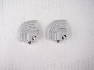 石目ユニットＥ用コーナー　ライトグレー　２個入り