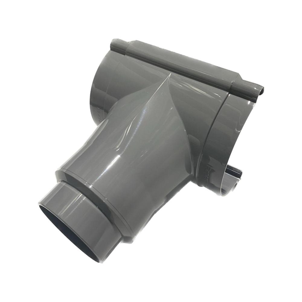 Ｅ型集水器　１０５×７５　ねずみ　ＫＱ２３４３