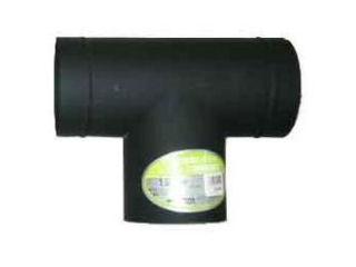 ホンマ製作所　黒耐熱煙突　Ｔ笠　煙突径１２０ｍｍ