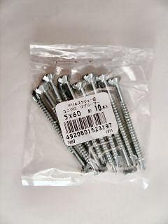 Ｋ＋ＢＵＩＬＤ　ドリルスクリュー皿ユニクロ５×６０リブリーマー