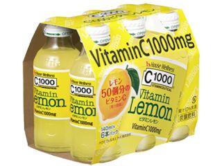 ハウスウェルネスフーズ　Ｃ１０００　ビタミンレモン　１４０ｍＬ×６本入
