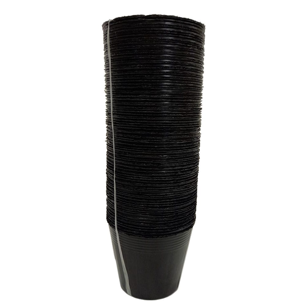 ポリポット黒丸１０．５ｃｍ　１００個