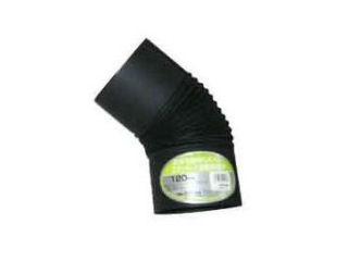 ホンマ製作所　黒耐熱煙突　４５度エビ曲り　煙突径１２０ｍｍ