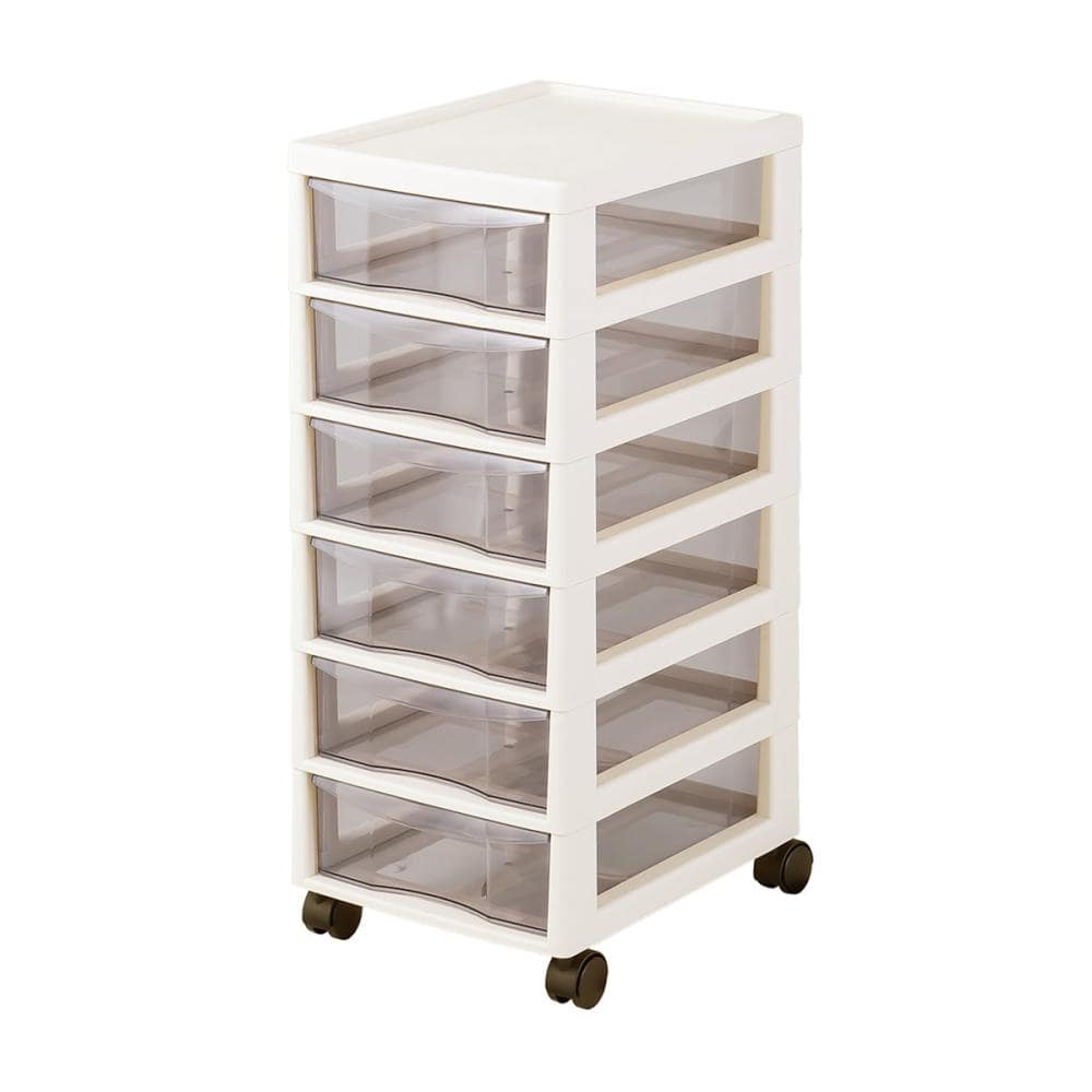 アプロス　レターケース　Ａ４深６段　アイボリー