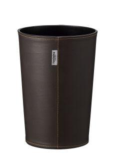 アスベル　くず入れ　ルクレールコレクション　レザー調　Ｓ　６Ｌ　ブラウン