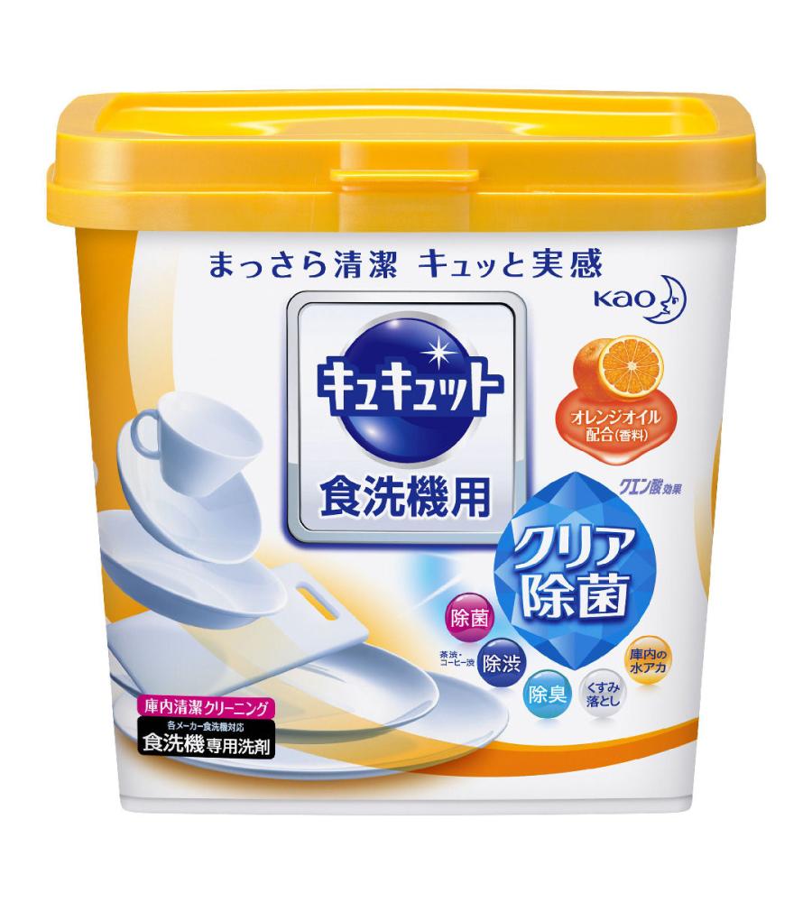 花王　食洗機用キュキュット　クエン酸効果　オレンジ　本体　６８０ｇ