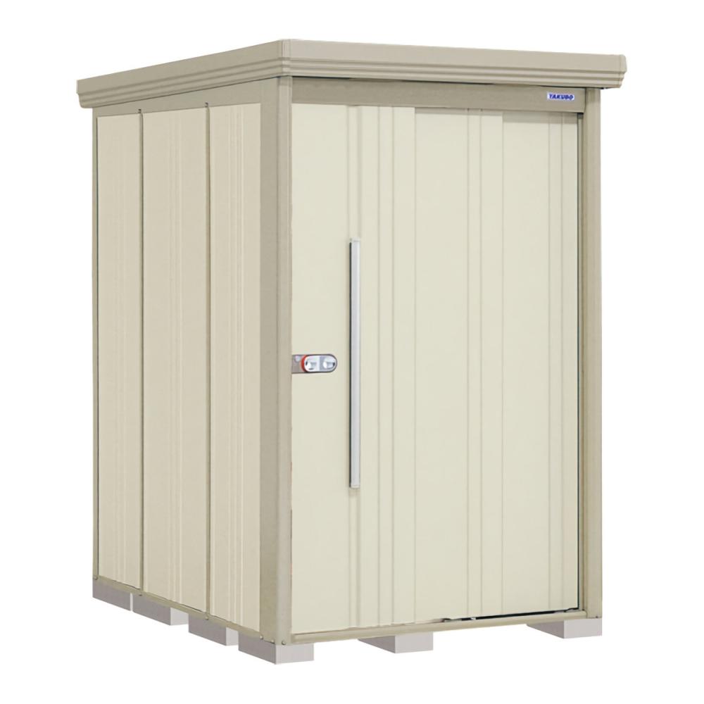 タクボ物置　Ｍｒ．ストックマン　ダンディ　間口１３２×奥行１９２ｃｍ　背面棚タイプ　一般型・標準屋根　カーボンブラウン　ＮＤ－１３１９Ｂ