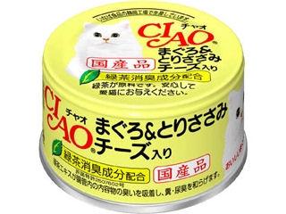 いなば　ＣＩＡＯ（チャオ）　まぐろ＆とりささみチーズ入り　８５ｇ