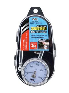 大橋産業　ＢＡＬ　タイヤゲージ　ホース付き　ＮＯ．１２２４