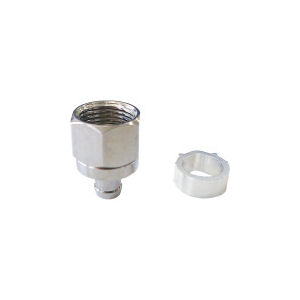 ４Ｃ用接栓　Ｆー４ＳＮ　１０個入（中心コンタクト付）