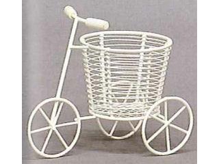 創元舎　三輪車　白　２．５号　５２０－０３８Ｗ