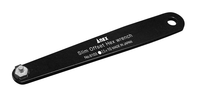 ＡＮＥＸ（アネックス）　スリムオフセットレンチ　２．５ｍｍ
