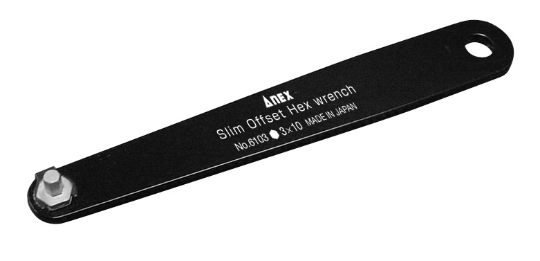 ＡＮＥＸ（アネックス）　スリムオフセットレンチ　３ｍｍ