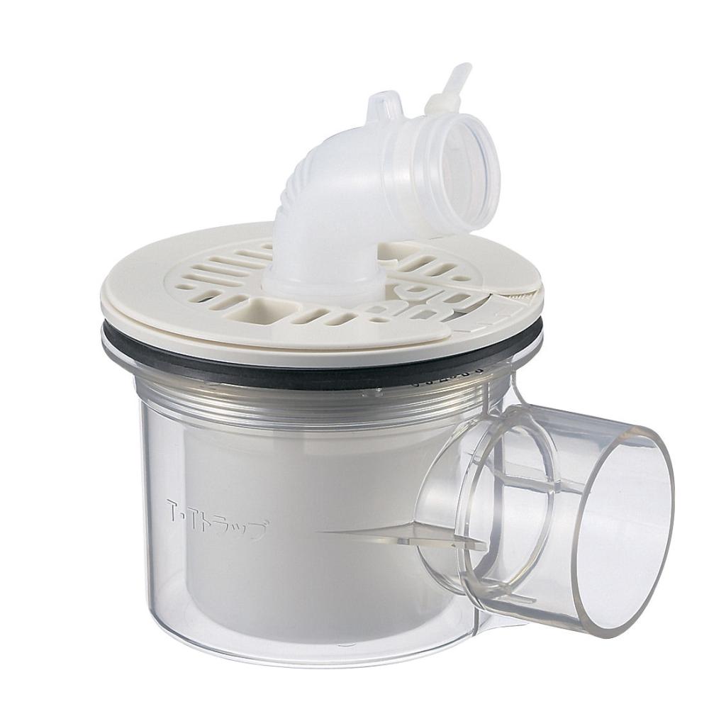 ＳＡＮＥＩ（サンエイ）洗濯排水トラップ　ＶＰ・ＶＵパイプ兼用　Ｈ５５５５－５０