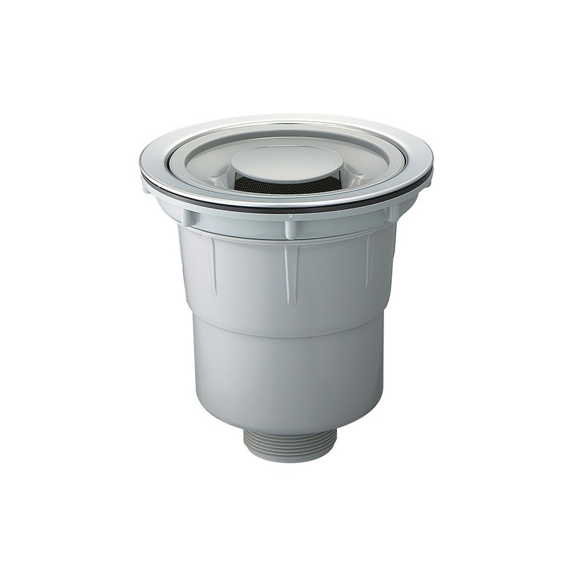 ＳＡＮＥＩ（サンエイ）流し排水栓　配管からのイヤな臭いを止めるトラップ構造　Ｈ６５５０