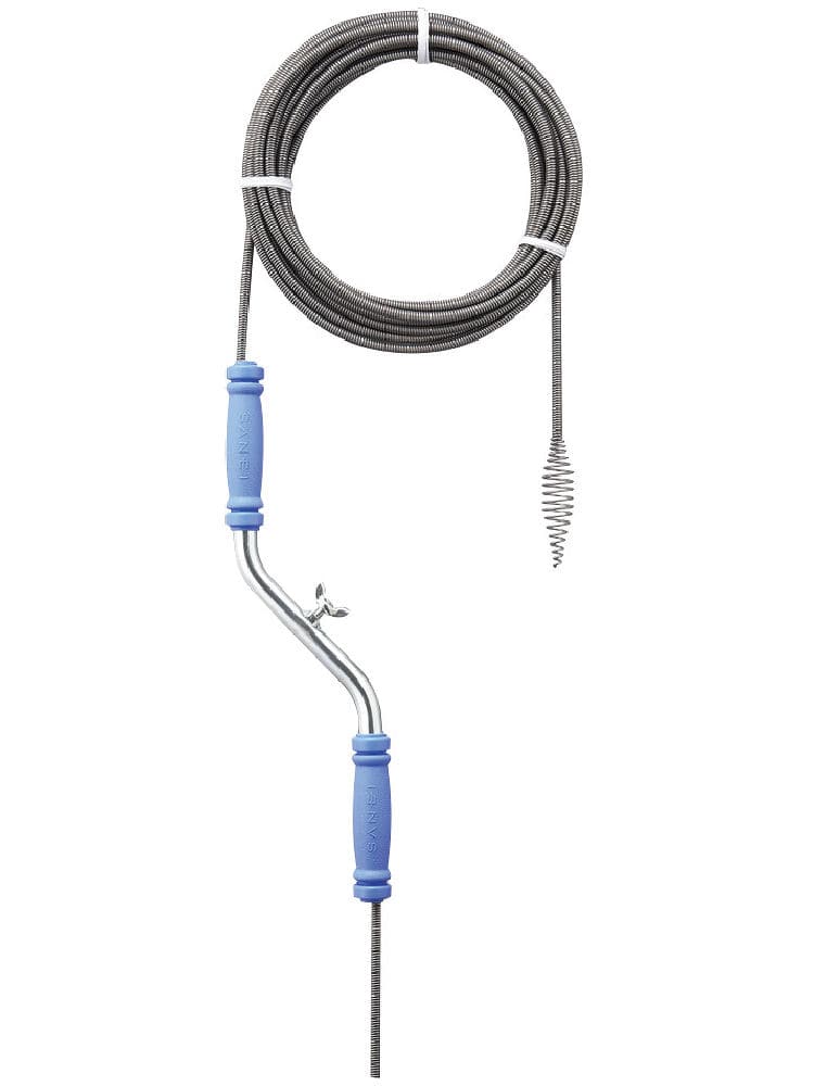 ＳＡＮＥＩ（サンエイ）パワフルパイプクリーナー　プロ仕様　強力　１０ｍ　鋼製　ＰＲ８０１－１０