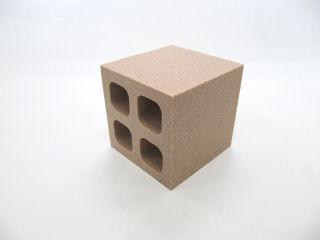発泡　キューブロック＃１００　１００×１００×１００ｍｍ　ゴールド