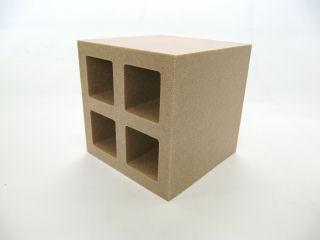 発泡　キューブロック＃１５０　１５０×１５０×１５０ｍｍ　ゴールド