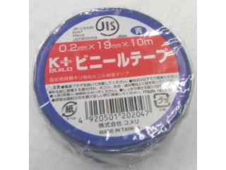 Ｋ＋　ビニールテープ　青　１９ｍｍ×１０ｍ