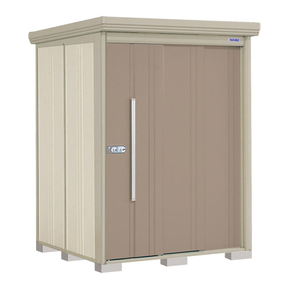 タクボ物置　Ｍｒ．ストックマン　ダンディ　間口１５０×奥行１５９ｃｍ　背面棚タイプ　多雪型・結露減少屋根　トロピカルオレンジ　ＮＤ－ＳＺ１５１５Ｔ