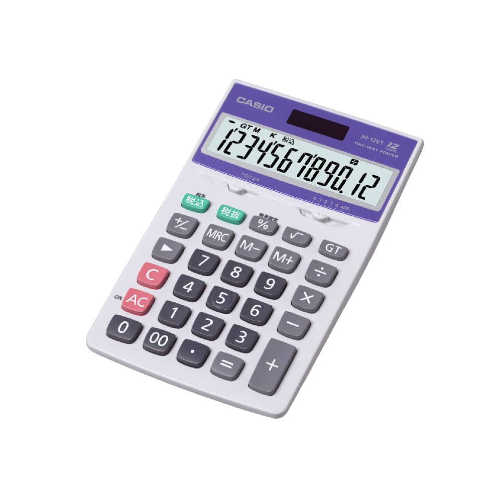 カシオ　電卓　ＪＨ－１２ＶＴＮ